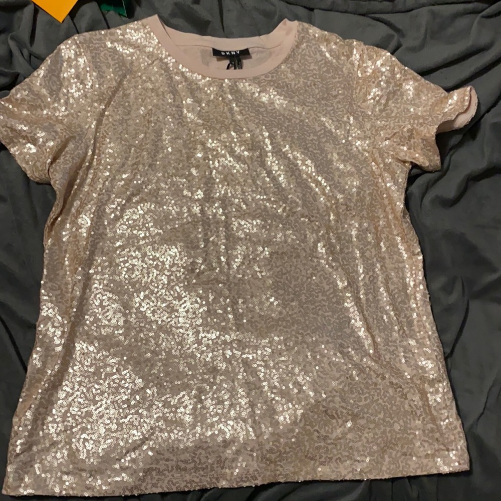 DKNY Sequin Tee
